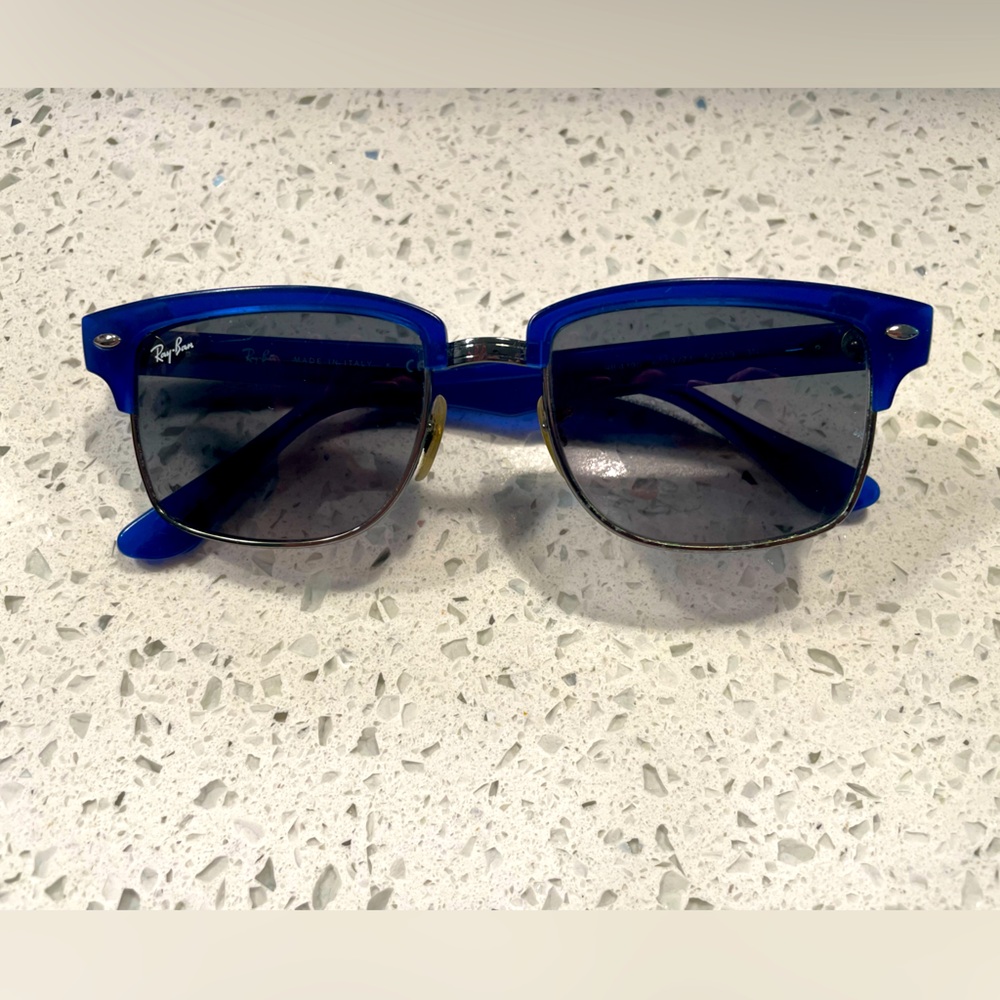RAYBAN SQUARE CLUBMASTER SUNGLASSES